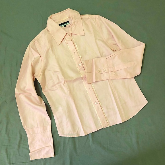 Pink button down dress shirt - Picture 2 of 5